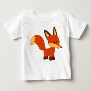 T-Shirt pour bébé Fox en tatouage Astute mignonne