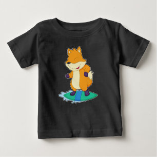 T-shirt Pour Bébé Fox Surfer Surfer
