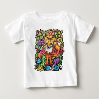T-shirt Pour Bébé Foxy Fox
