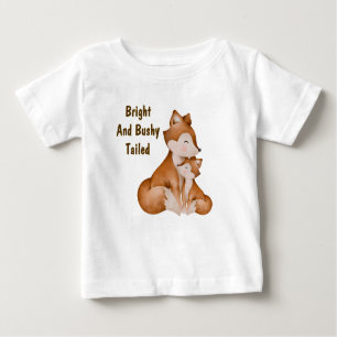 T-shirt Pour Bébé Foxy Fox avec mère