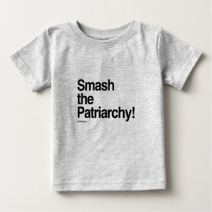 T-shirt Pour Bébé Fracas le patriarcat