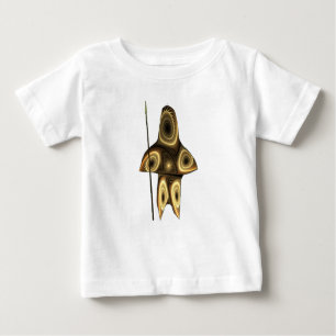 T-shirt Pour Bébé Fractal Inuit Hunter