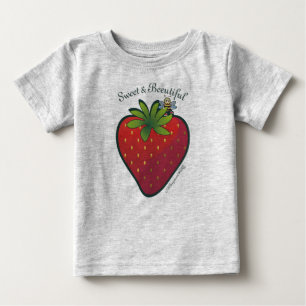 T-shirt Pour Bébé Fraise