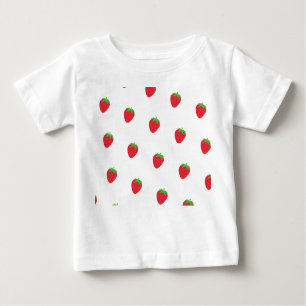 T-shirt Pour Bébé Fraise