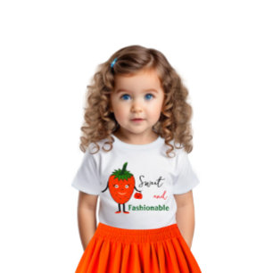 T-shirt Pour Bébé Fraise à la mode