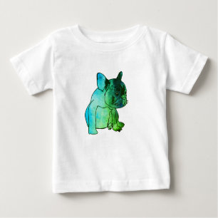 T-shirt Pour Bébé Français Chien Chien Chien Chien Chien Chien Chien