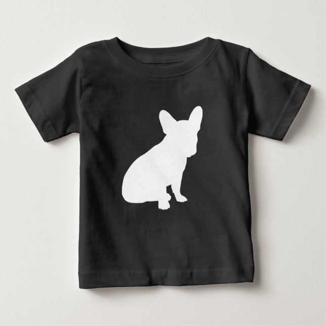 T-shirt Pour Bébé French Bulldog Theme Party - Baby shower neutre (Devant)