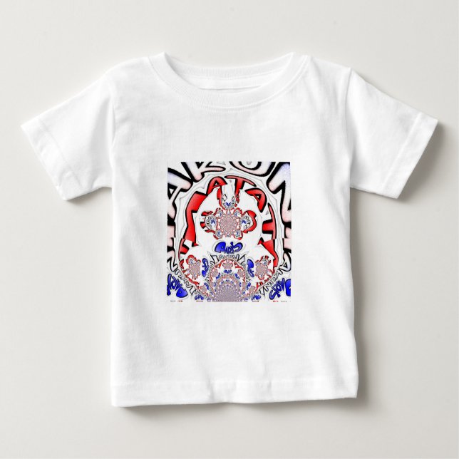 T-shirt Pour Bébé French Twist Hakuna Matata : Unique Mélange Cultur (Devant)