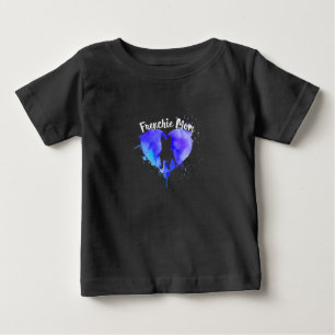 T-shirt Pour Bébé Frenchie Mom French Bulldog Chien Maman Funny Cade