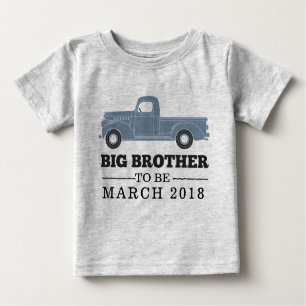 T-shirt Pour Bébé Frère à être chemise de faire-part de grossesse