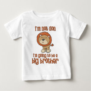 T-shirt Pour Bébé frère de lion