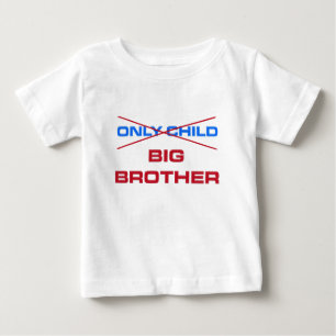 T-shirt Pour Bébé Frère - pas un enfant unique plus