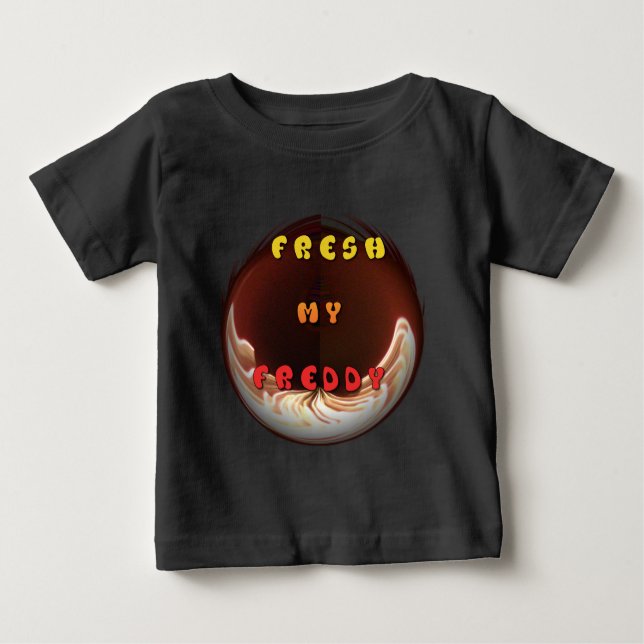T-shirt Pour Bébé Fresh My Freddy Art Print (Devant)