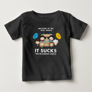 T-shirt Pour Bébé FRIENDS™ Bienvenue dans le monde réel Chibi