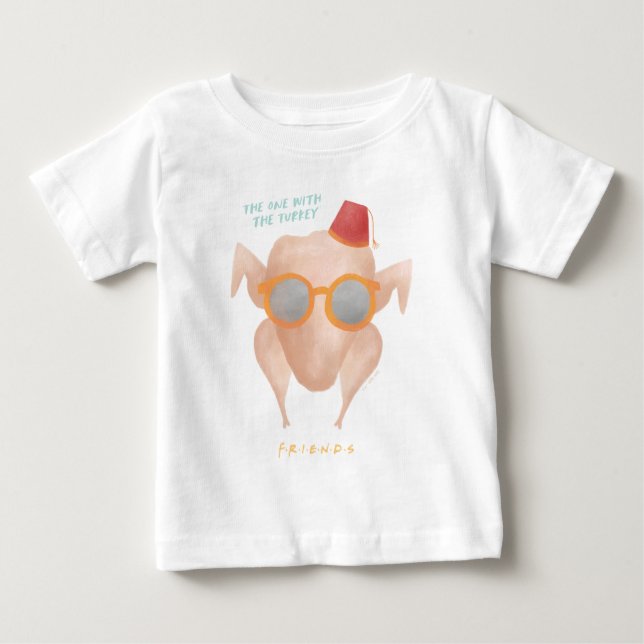 T-shirt Pour Bébé FRIENDS™ | Celui avec la dinde (Devant)
