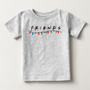 T-shirt Pour Bébé FRIENDS™ Guirlandes de Noël Logo