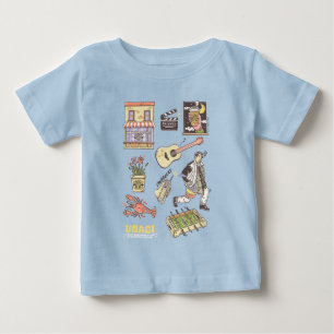 T-shirt Pour Bébé FRIENDS™   Icônes de dessin animé Graphique 4
