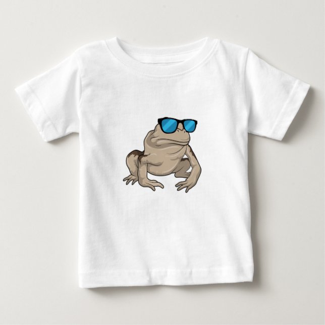 T-shirt Pour Bébé Frog Sung (Devant)