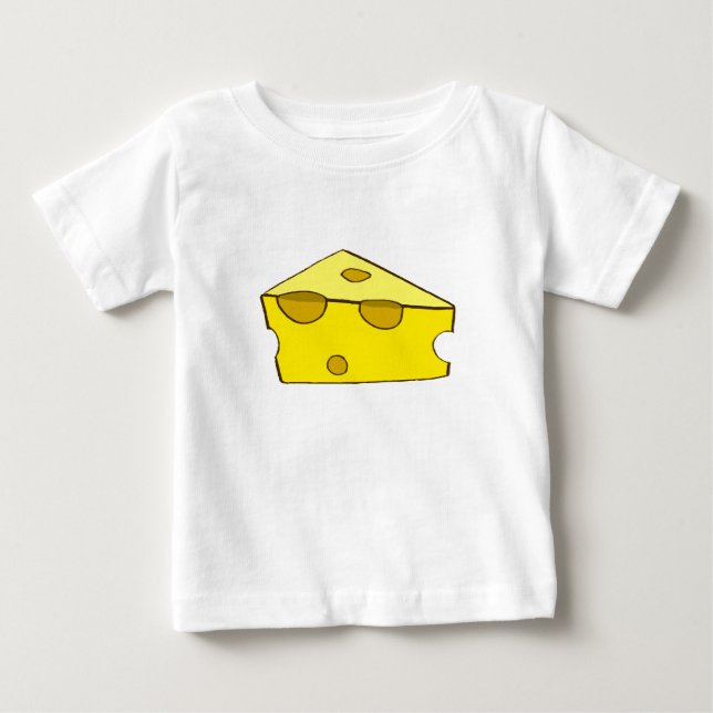 T-SHIRT POUR BÉBÉ FROMAGE DE FROMAGE (Devant)