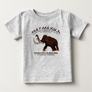 T-shirt Pour Bébé Fromage de menster Matanuska Mammoth