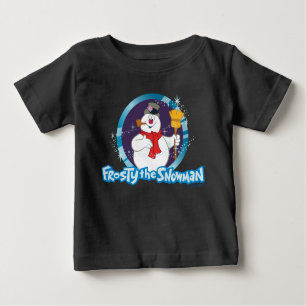 T-shirt Pour Bébé Frosty the Snowman™   Portrait magique Frosty