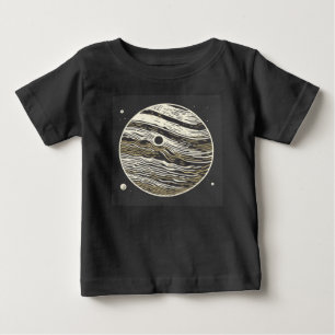 T-shirt Pour Bébé FSF Jupiter Woodcut 1
