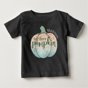 T-shirt Pour Bébé Fun Fall Halloween Parties scintillant Hey There N