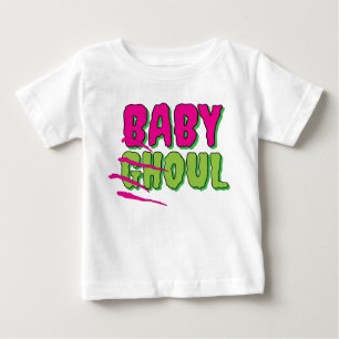 T-shirt Pour Bébé Fun Funky Ghoulishy mignonne 'Baby Ghoul' T - Chem