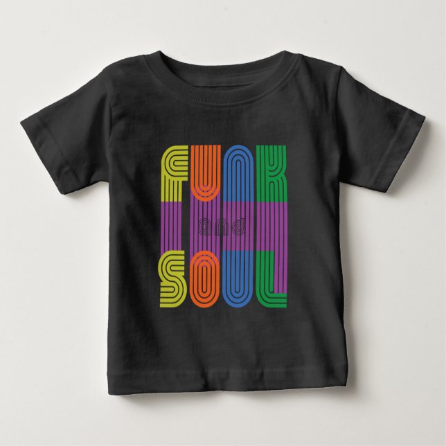 T-shirt Pour Bébé funk et soul (Devant)