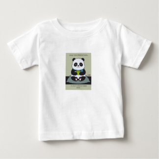 T-shirt Pour Bébé Funny Custom Sarcastic Panda Opinion Coworker Gift