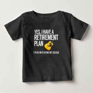 T-shirt Pour Bébé Funny Guitar