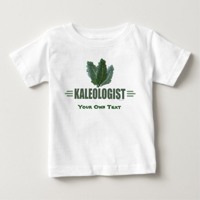 T-shirt Pour Bébé Funny Kale (Devant)
