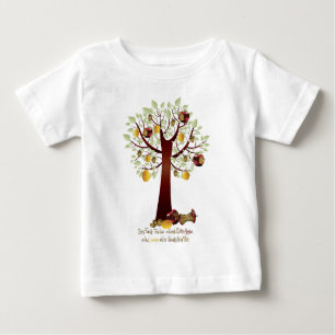 T-shirt Pour Bébé Funny Rotten Apple Family Tree
