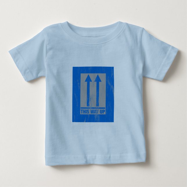 T-shirt Pour Bébé Funny this way (Devant)