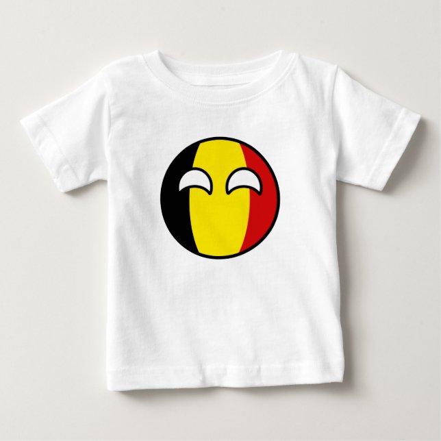 T-shirt Pour Bébé Funny Trending Geeky Belgium (Devant)