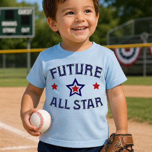 T-shirt Pour Bébé Futur All Star Sportif