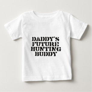 T-shirt Pour Bébé Futur ami de la chasse du papa