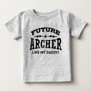 T-shirt Pour Bébé Futur Archer Comme Mon Papa
