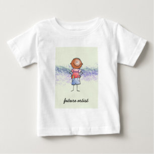 T-shirt Pour Bébé futur artiste