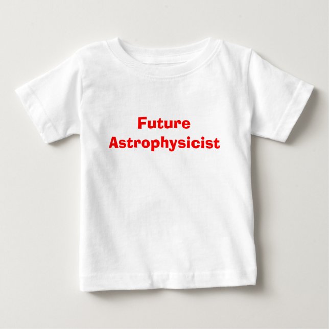 T-shirt Pour Bébé Futur astrophysicien (Devant)