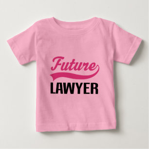 T-shirt Pour Bébé Futur avocat (mignon)