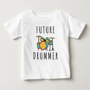 T-shirt Pour Bébé futur batteur