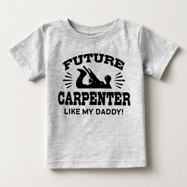 T-shirt Pour Bébé Futur Cartier Comme Mon Papa (Devant)