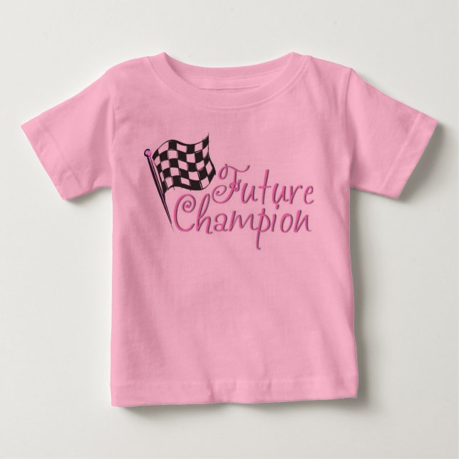 T-shirt Pour Bébé Futur Champion #2 Chemise (Devant)