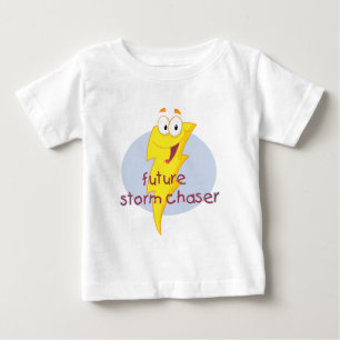 T-shirt Pour Bébé Futur chasseur de tempête