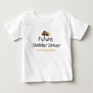 T-shirt Pour Bébé Futur conducteur de treuil