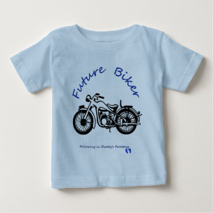 T-shirt Pour Bébé Futur cycliste