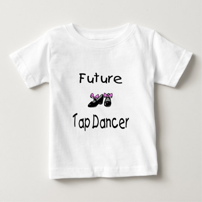 T-shirt Pour Bébé Futur danseur de claquettes (Devant)
