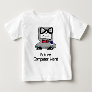 T-shirt Pour Bébé Futur Geek Nerd pour bébé