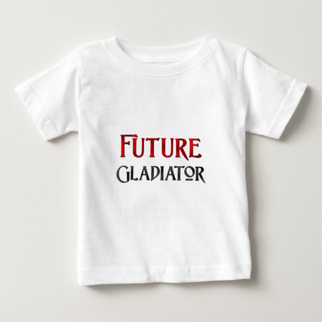 T-shirt Pour Bébé Futur gladiateur (Devant)